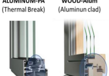 Klima-PUR window frame